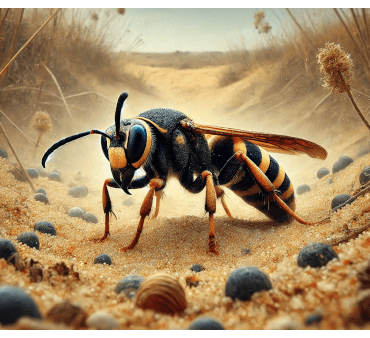 Cicada Killer Wasp